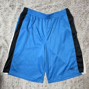 Rawlings Blue and Black Men's Athletic Shorts - Size XL